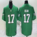 Nike Philadelphia Eagles #17 Nakobe Dean Green Color Rush Limited Jersey -BD 03