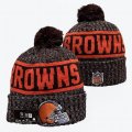 2024 Cleveland Browns team brown orange NFL Sports Cuffed Knit Hats