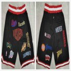 East and West All-Stars black NBA Shorts with pocket -TY