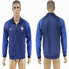 2016 France blue soccer jacket