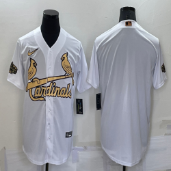 2022 MLB All-Star Nike St. Louis Cardinals blank white majestic baseball jerseys-BD