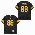 Pittsburgh Steelers #88 Lynn Swann black gold throwback nfl jerseys