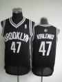 Brooklyn Nets KIRILENKO 47# black NBA Jerseys