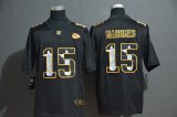 Nike Kansas City Chiefs #15 Patrick Mahomes II Elite Black Rush NFL Jersey-WL