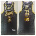 Nike Los Angeles Lakers #3 Anthony Davis black NBA jerseys 2020 Final Edition-XD