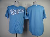 Kansas City Royals Blank skyblue MLB Jerseys