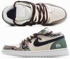 2024 Air Jordan 1 men basketball Shoes beige green