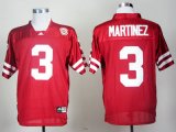 NCAA nebraska cornhuskers taylor martinez 3 red college football jersey