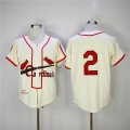 St Louis Cardinals #2 Gream throwback MLB Jerseys