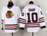 reebok Chicago Blackhawks 10 Patrick Sharp white NHL Jerseys