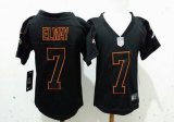 Toddler Nike Denver Broncos #7 John Elway Lights Out Black Stitched NFL Jersey