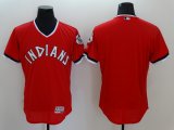 2016 Cleveland Indians blank throwback red Flexbase Authentic Collection Jersey