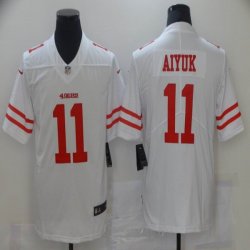 49ers #11 Brandon Aiyuk white nike Color Rush Limited Jersey-BD