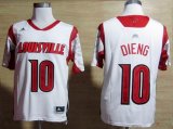 adidas Louisville Cardinals 2013 March Madness Gorgui Dieng 10 Authentic white Jersey