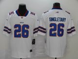 Nike Buffalo Bills #26 Devin Singletary White Color Rush Limited Jersey