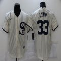 Chicago White Sox #33 Lynn white majestic Baseball Jersey Dream version -BD