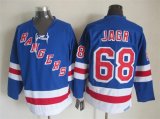 2015 New York Rangers #68 Jaromir Jagr Blue CCM hockey Jersey