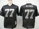 NFL Jerseys Oakland Raiders 77 Lyle Alzado Throwback Black