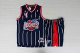 Houston Rockets #4 BARKLEY throwback blue nba suits