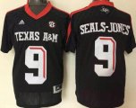 Texas A&M Aggies Ricky Seals-Jones 9 College Football Authentic Techfit Jerseys - Black