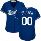 Custom Nike Los Angeles Dodgers Blue majestic baseball jerseys