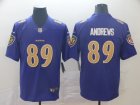 Baltimore Ravens #89 Mark Andrews purple nike Color Rush Limited Jersey 01