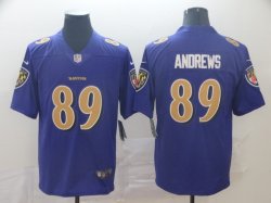 Baltimore Ravens #89 Mark Andrews purple nike Color Rush Limited Jersey 01