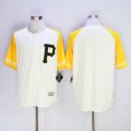 2016 MLB Jerseys Pittsburgh Pirates blank beige new baseball jersey