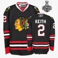 2013 NHL Stanley Cup Duncan Keith 2 Black Chicago Blackhawks Jersey