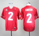 Nike Ohio State Buckeyes Cris Carter #2 Red College nfl ncaa Throwback Jersey