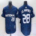 National League Los Angeles Dodgers #28 J.D. Martinez Nike Royal 2023 MLB All-Star Game Vapor Premier Elite Player Jersey