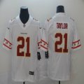 Nike Washington Redskins #21 Sean Taylor white Color Rush Limited Jersey with Sleeve label