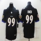 Baltimore Ravens #99 Jayson Oweh black nike Color Rush Limited Jersey