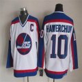 Winnipeg Jets Jerseys 10# Dale Hawerchuk white hockey jerseys