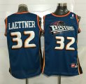 Detroit Pistons #32 Christian Laettner Soul Swingman Stitched Blue Jersey