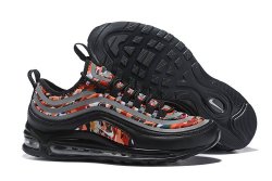 2019 Nike Air Max 97 black orange gray shoes