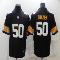 Nike Steelers #50 Ryan Shazier black throwback Color Rush Limited Jersey