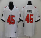 Nike Tampa Bay Buccaneers #45 Devin White white Color Rush Limited jersey-BD