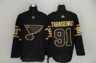 Adidas St.Louis Blues #91 Vladimir Tarasenko black nhl hockey jersey