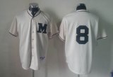 Milwaukee Brewers 8# white new MLB Jerseys