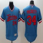 2016 Minnesota Twins #34 kirby puckett blue elite baseball jersey