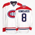 Mike Komisarek Jersey 8 White Road Montreal Canadiens Jerseys