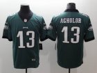 Philadelphia Eagles #13 Nelson Agholor green Color Rush Limited Jersey