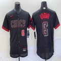 Nike Cincinnati Reds #6 Jonathan India black Flexbase Authentic Collection Jersey city version -BD 02