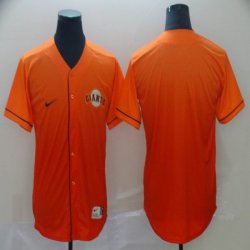 Nike San Francisco Giants blank orange drift baseball jerseys