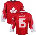 Canada 2016 World Cup #15 Ryan Getzlaf red Hockey jerseys