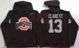 Ohio State Buckeyes Black #13 CLARETT NCAA Hooded Sweatshirt