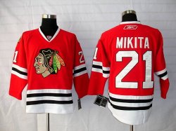 Chicago Blackhawks #21 Stan Mikita Red NHL Jerseys