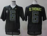 Nike Oregon Ducks De Anthony Thomas 6 Black Pro Combat Pac-12 2012 NCAA Jerseys