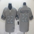 Panthers #22 Christian McCaffrey Hemp grey Nike Color Rush Limited Jersey